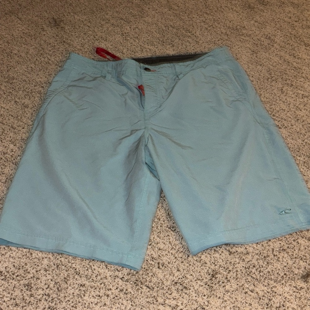 ONEILL Mens Light Blue/Aqua Shorts
